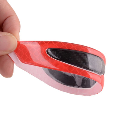 4pcs Reflective Car Door Anti-Collision Bumper Guard Strip