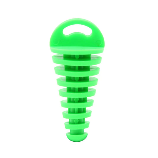 15-38mm Outlet / Motorcycle Muffler Pipe Exhaust Silencer Wash Plug Green for Motorcycle