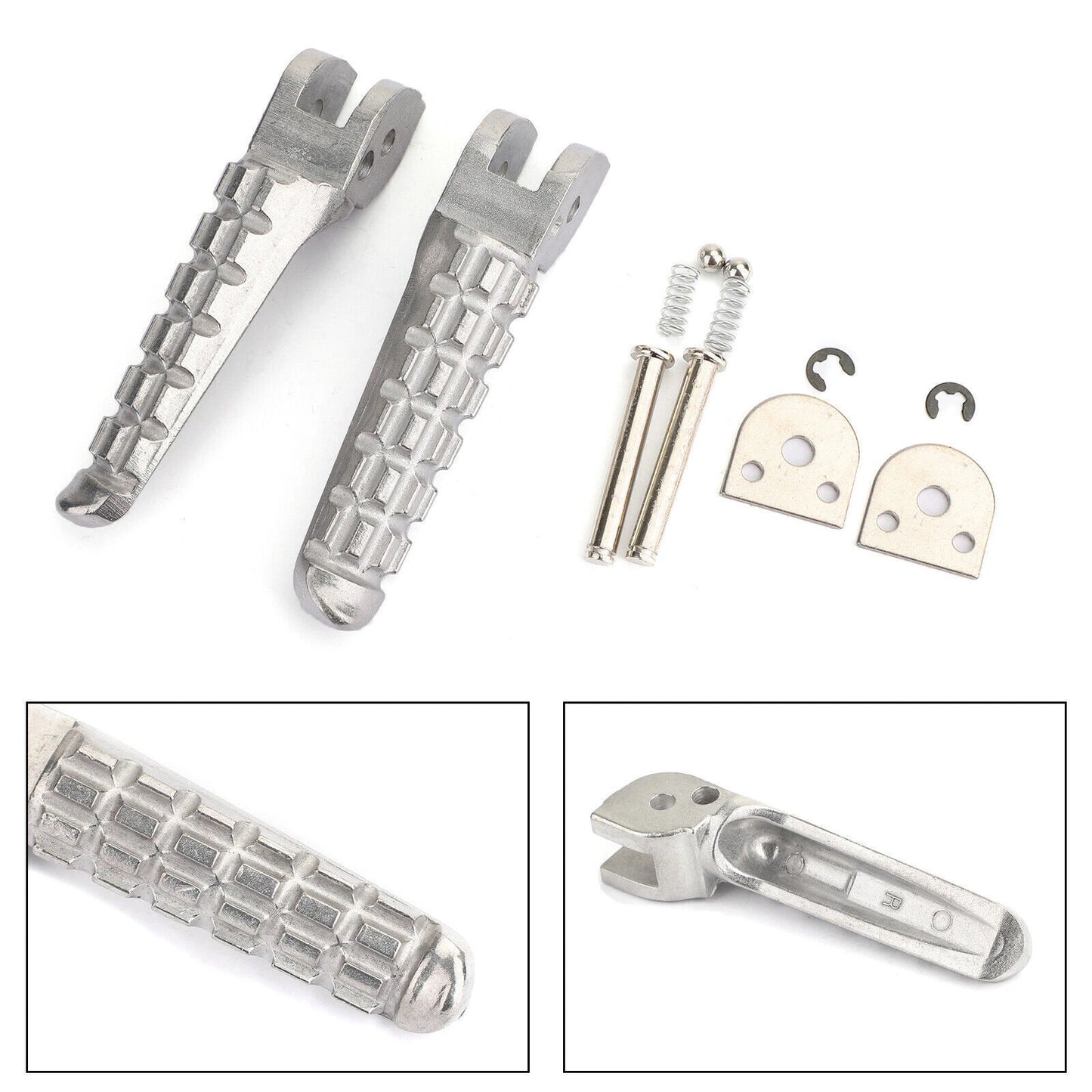 Rear Footrest Pegs for Ducati Monster 620-1100, Scrambler Icon (2010-2023)