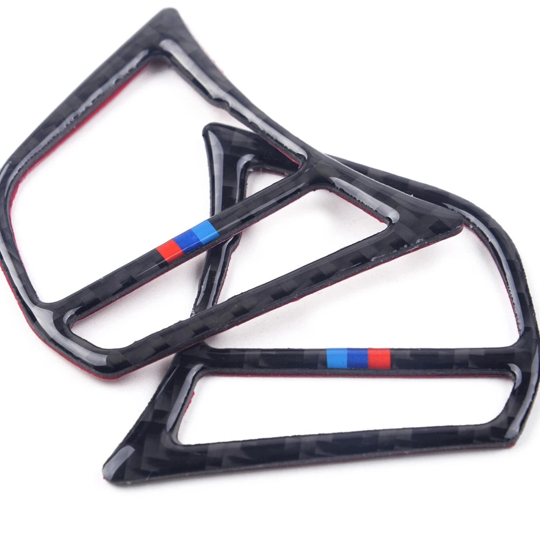 Steering Wheel Control Button Carbon Fiber Trim for BMW 3 4 Series (2012-2020)