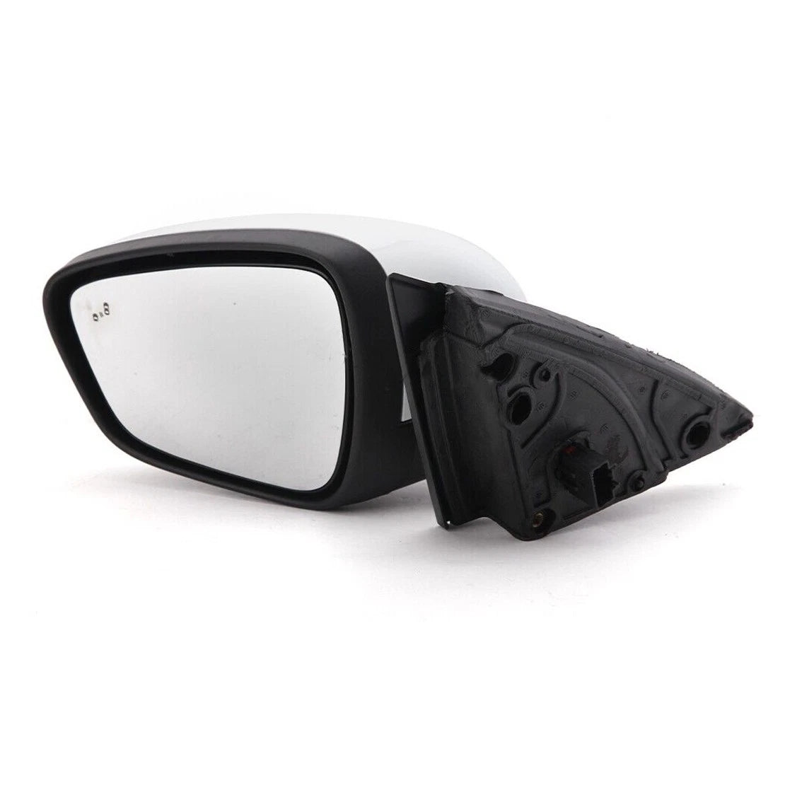 2 x Exterior Side Mirrors for Ford Escape (2020-2023) - White Mirror Covers