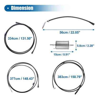 Fuel Lines Kit for Chevy Silverado 1500