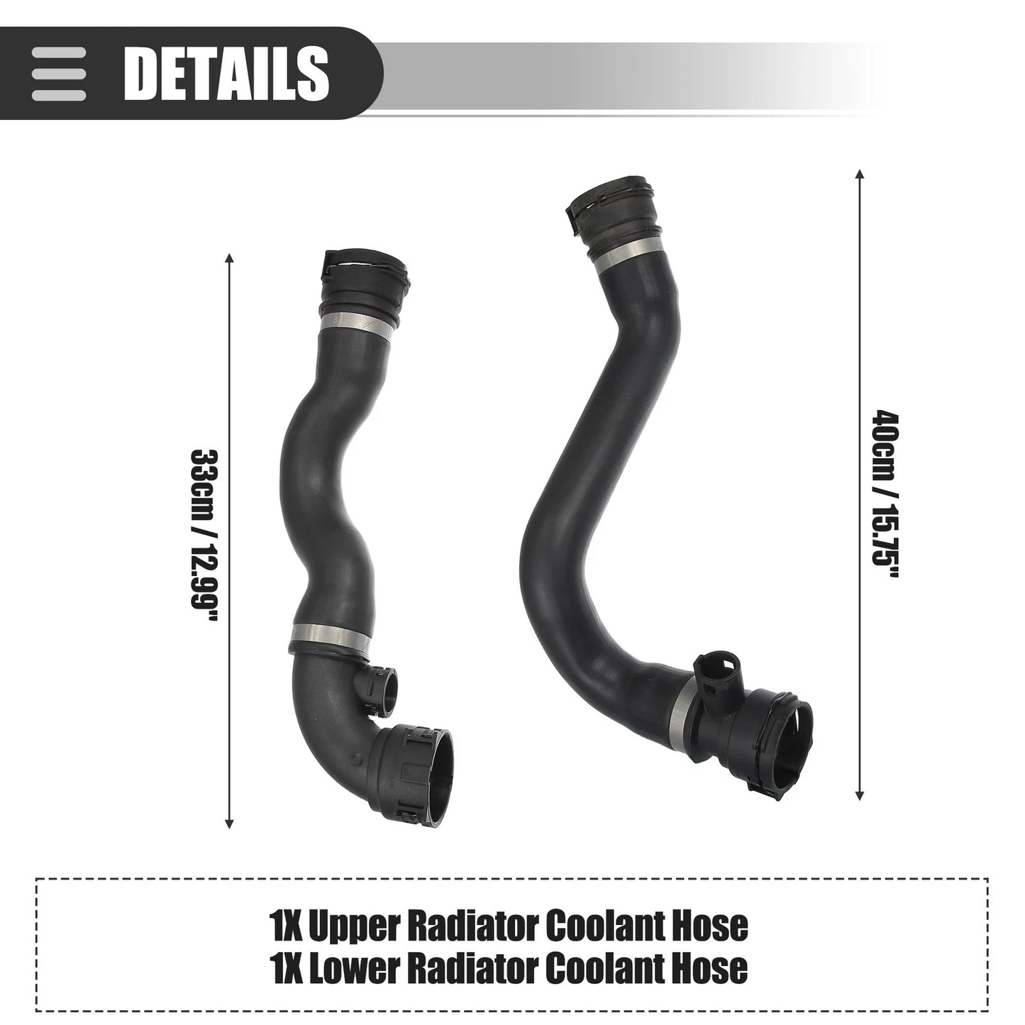 Coolant Radiator Hose Set BMW 323 325 328 330
