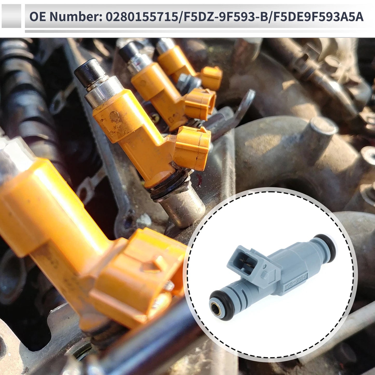 Fuel Injector 5.2L 5.9L for Dodge Durango (1996-1999)