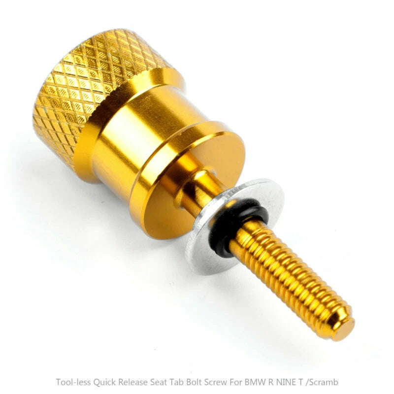 Rear Seat Bolt Gold for BMW R Nine T/Scrambler/Pure (2014-2023)