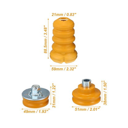 Rear Upper Lower Bumpers Shock Mount 1x for BMW E82 128i