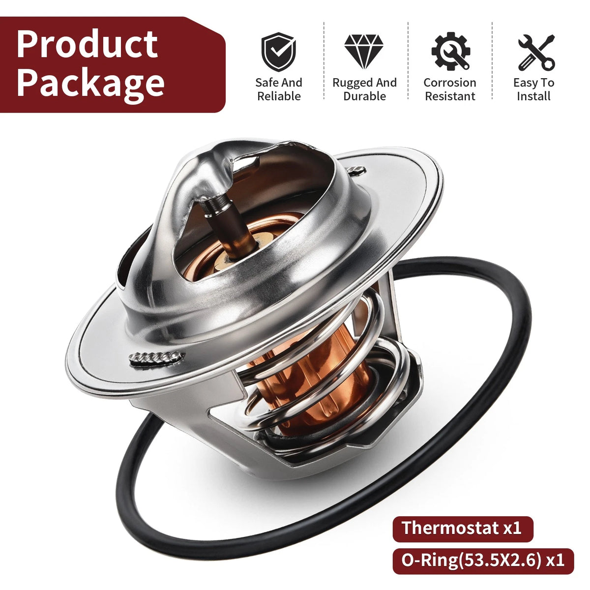 Thermostat & O-Ring for Kawasaki Vulcan 900 VN900 Classic (2006–2024)
