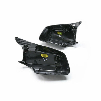 M Style Carbon Fiber Mirror Covers for BMW 5 Series F10 (2010-2013)