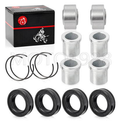 Front Lower/Upper A-Arm Bushings for Honda Sportrax 400 TRX400EX (1999-2008)