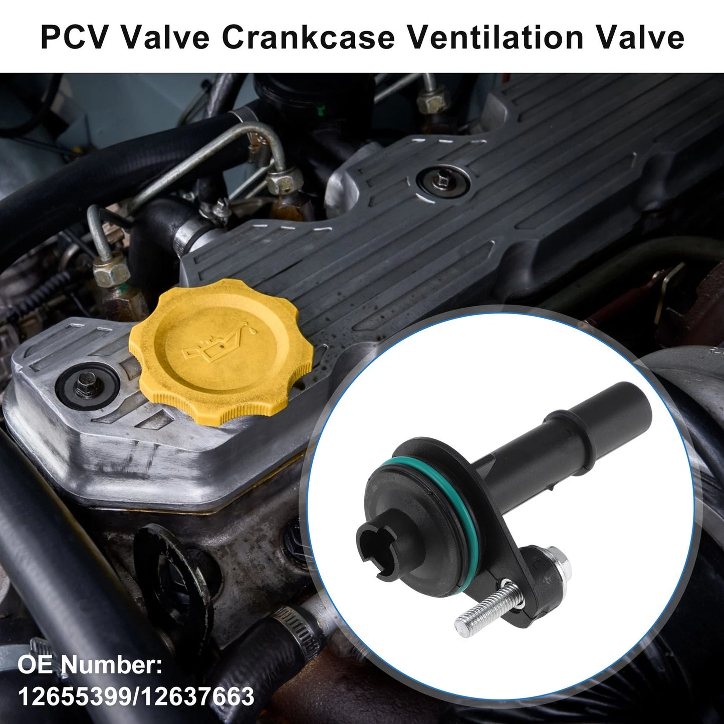 PCV Valve for Cadillac ATS (2013–2016)