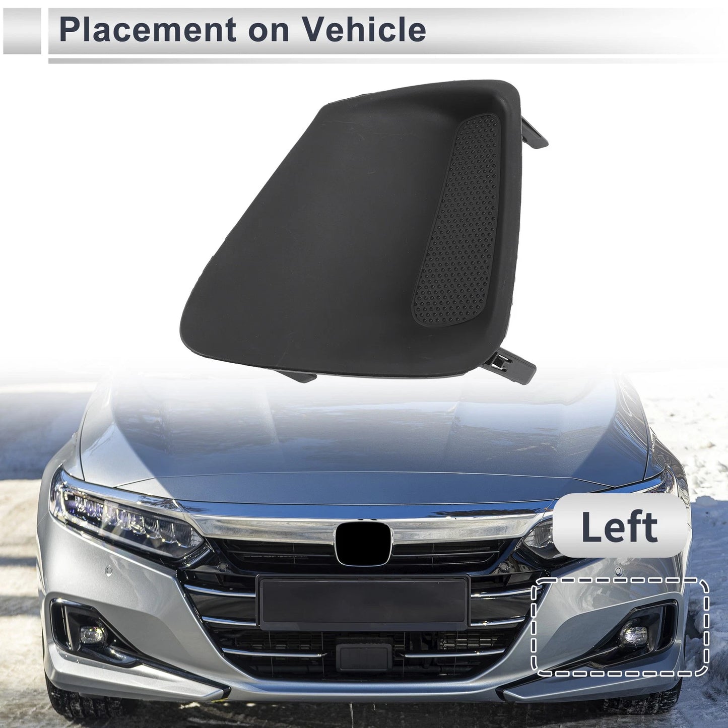 Front Left Fog Light Grill for Toyota Corolla (2011-2013)