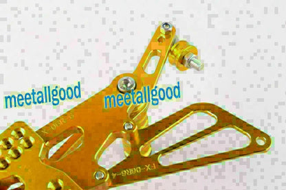 Rearset Footrest Footpegs for Yamaha YZF R6 (2006-2010) - Gold