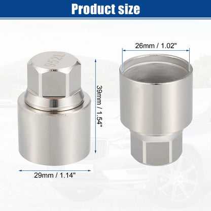 Wheel Lock Lug Nut Anti Theft Key for Volvo (2001-2023)