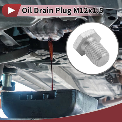M12*1.5 Oil Drain Plug Set for BMW, Mercedes-Benz (No. 11131273093)