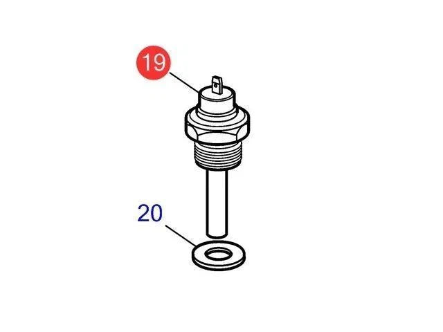 Water Temperature Sender 40-120ºC for Volvo Penta All Models 827151