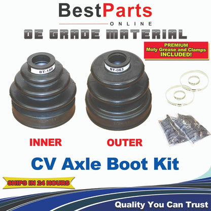CV Axle Boot Kit All Inner & Outer for Rear Infiniti G35 (2003–2007)