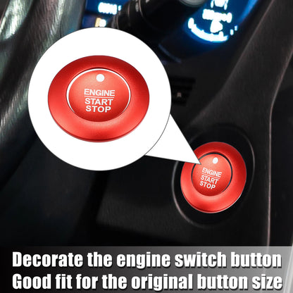 Engine Start Stop Button Cover Kit for Ford Explorer Hybrid (2020-2023)