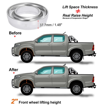 2 Inch Front Leveling Lift Kit for Dodge Ram 1500 2500 3500 2WD (1994-1998)
