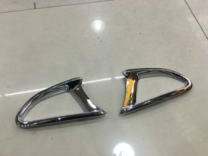 Triple Chrome Rear Fog Light Cover Trim for Mazda 2 (2015-2017)