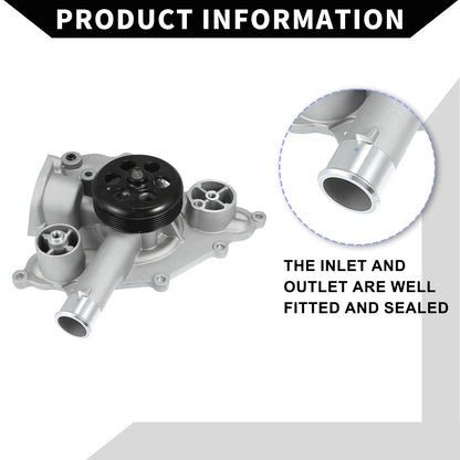 Water Pump for Chrysler 300 (2005-2010) 1 x Rubber Band Kit