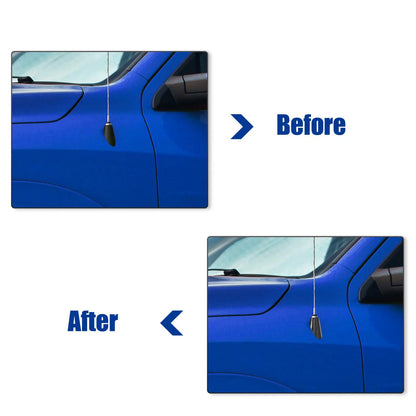 Carbon Fiber Black Antenna Base Cover for Dodge Ram