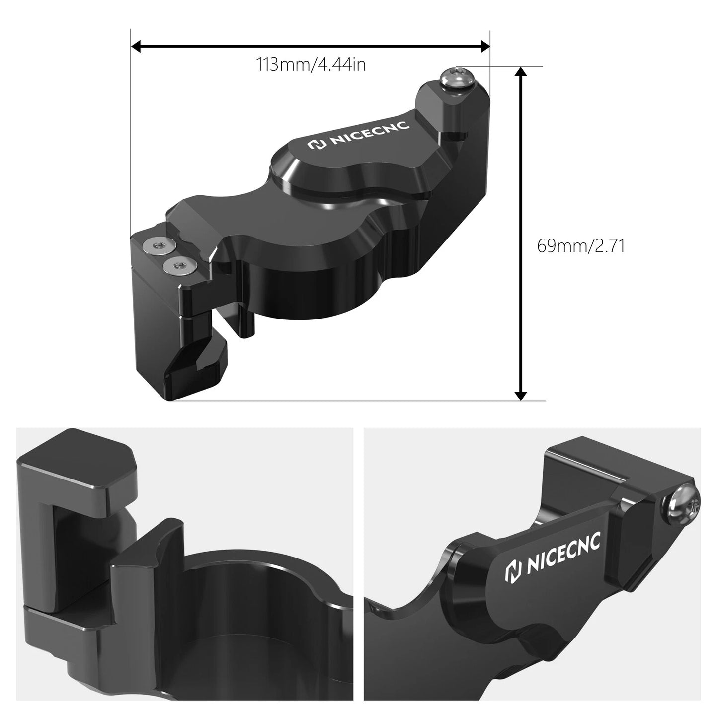 1x Side Stand Switch Protector for BMW R1200GS (2014-2018) R1200GS Adv (2013-2018)