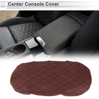 Center Console Cover for BMW 3 Series G20 (2020-2024) Wine Red 1 Pc