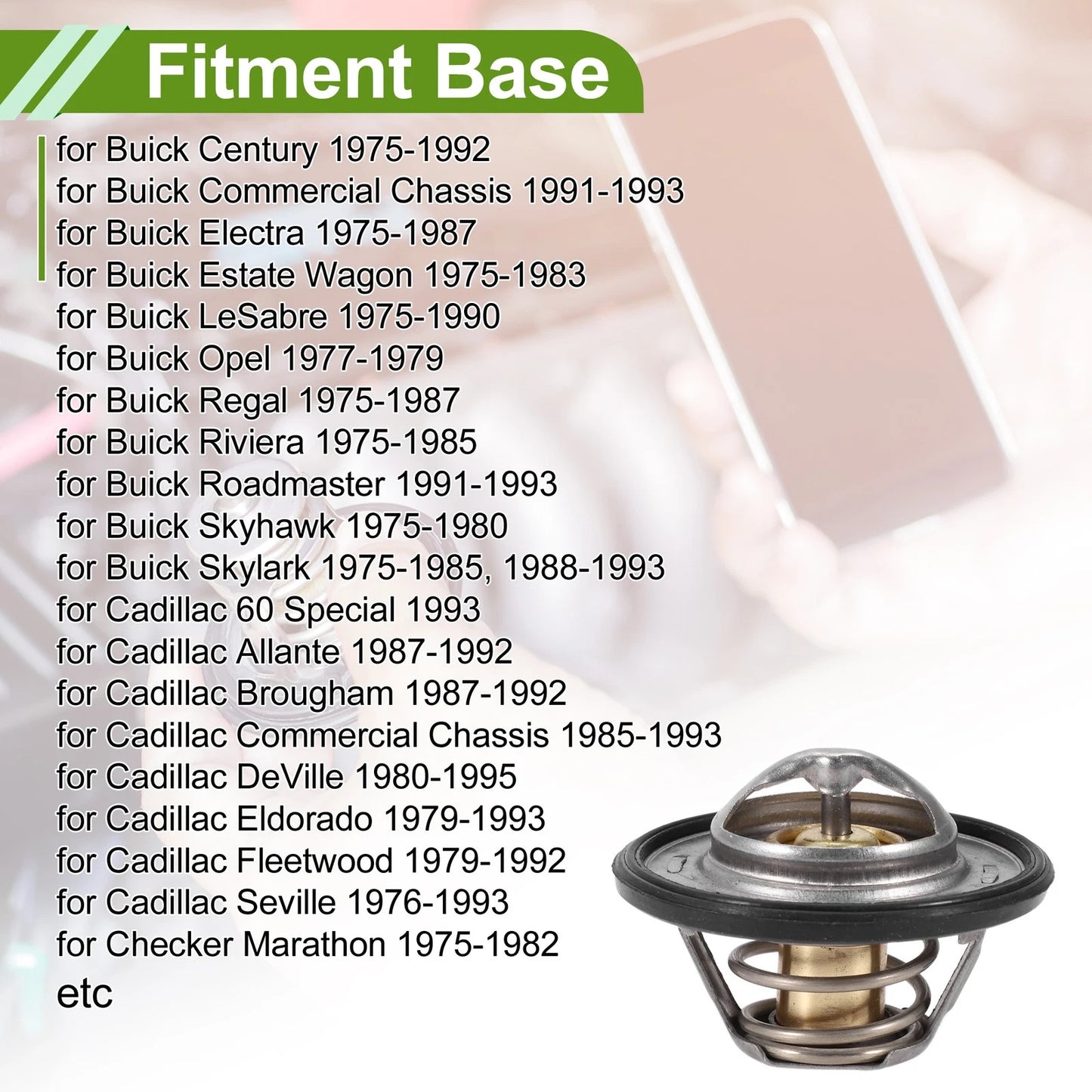 Engine Thermostat for Dodge Ram 1500/Dakota/F-150 (1994–2003)