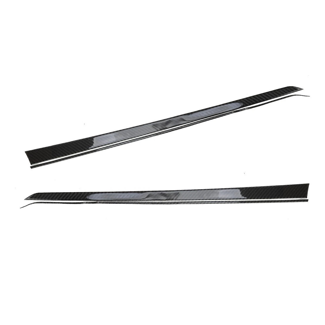 Carbon Fiber Rear Door Panel Trim Cover for Infiniti G37 (2007-2013)