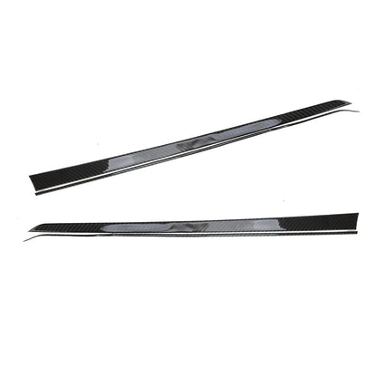 Carbon Fiber Rear Door Panel Trim Cover for Infiniti G37 (2007-2013)