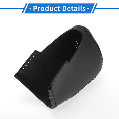 Car Gear Shift Knob Cover for Nissan Altima (2019-2024) Black Faux Leather