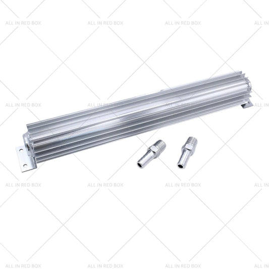 18" Dual Pass Transmission Cooler with 1/4" NPT Fitting for Universal Vehicles