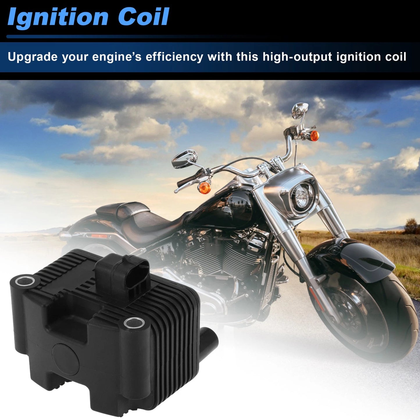 1x Ignition Coil for Harley Davidson Dyna (1999–2005)