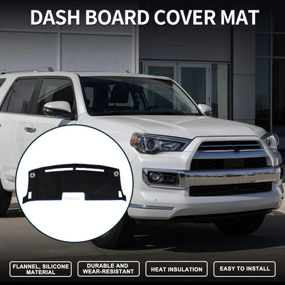 Dashboard Cover Mat for Nissan Moco MG33S Sun Protector Black Blue (2011-2016)