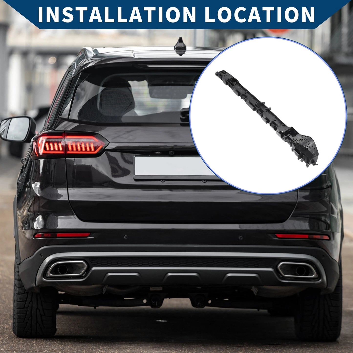 Right Rear Bumper Support Bracket for Honda Fit (2018-2019)