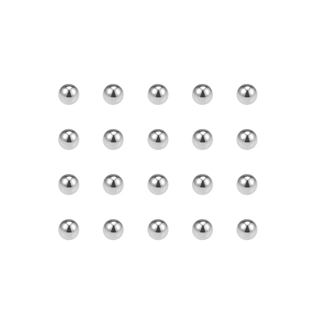 Precision Balls / 5.5mm / Solid Chrome Steel G10 Bearing Keychain Wheel 50pcs