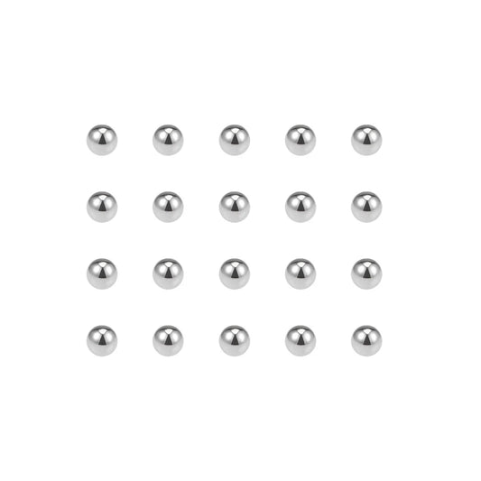 Precision Balls / 5.5mm / Solid Chrome Steel G10 Bearing Keychain Wheel 50pcs
