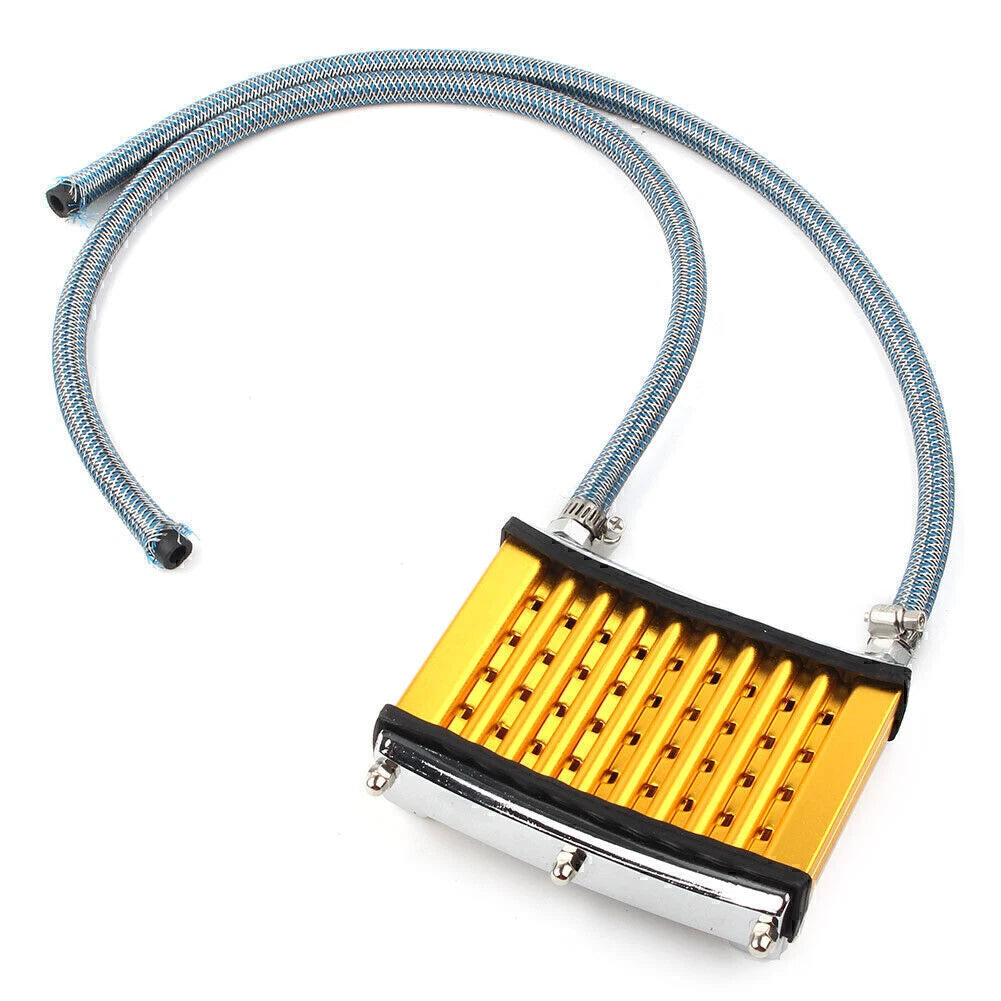 Oil Cooler Radiator for 125cc 140cc 150cc Dirt Pit Bike ATV Yellow