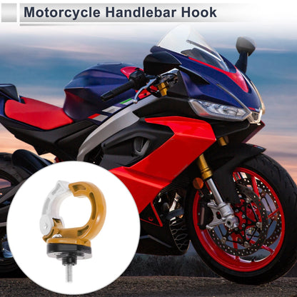 Round Shape Aluminum Alloy Motorcycle Hanging Hook 1 Pc