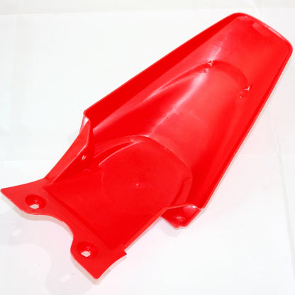 Red Plastic Rear Tail Mud Guard Fender for KLX110 (2002-2023)