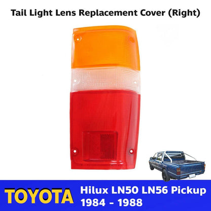 RH Tail Light Cover Lens Fits Toyota Hilux LN50 LN56 LN65 Ute Truck 1984-88 DE