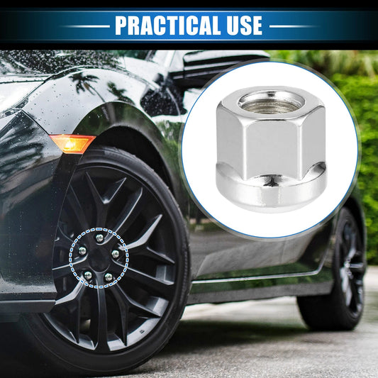16 Pcs M12x1.5 Wheel Lug Nuts for Honda Accord Civic Insight CRX (2000-2005)