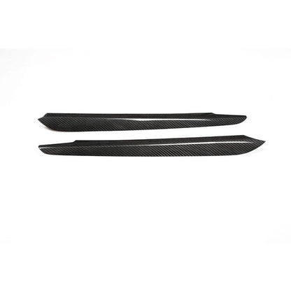 Carbon Fiber Center Console Side Strip Trim Fit for 2015-2019 BMW X5 F15