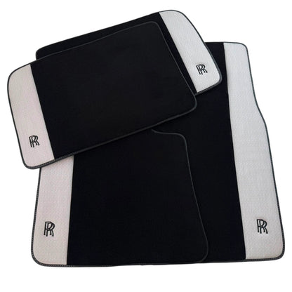 AutoWin Floor Mats for Rolls Royce Ghost Series I (2010-2024) Gray Leather