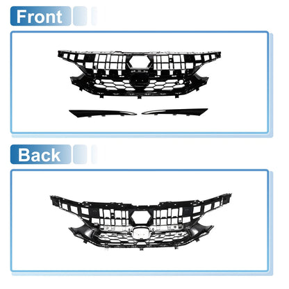Front Upper Hood Bumper Grille for Honda Civic SI Facelift (2016-2021)