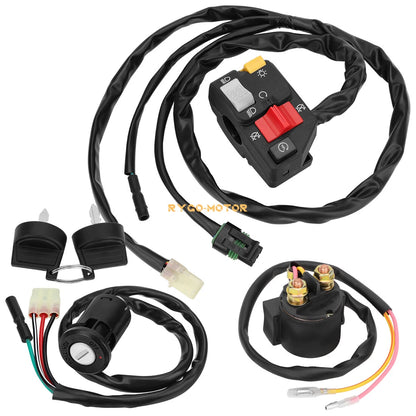 Handlebar Key Starter Relay for Honda Sportrax 250 TRX250EX (2001–2005)