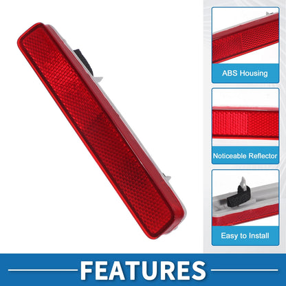 Rear Left Bumper Reflector for Toyota Prius (2012-2019)