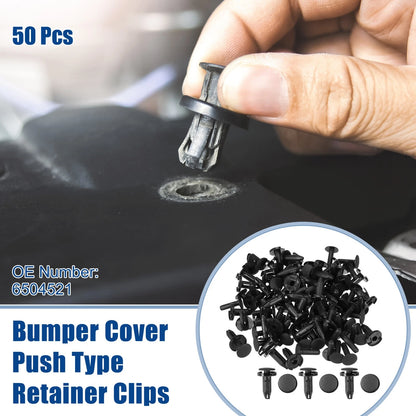 50pcs Bumper Cover Push Type Retainer Clips for Chrysler 200 (2011-2014)
