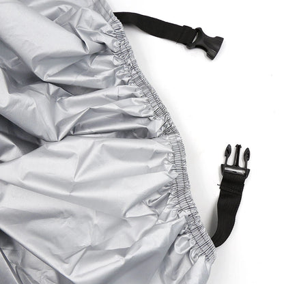 Black & Silver Motorcycle Cover for Suzuki GSX-R 600 750 1000 1100