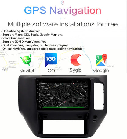 9" Android 13 Car Stereo GPS Navigation for Nissan Patrol GU (2004-2015)